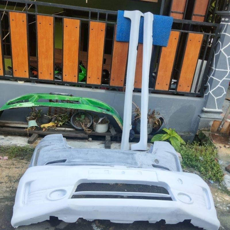 bumper depan belakang jazz rs ge8 mmc non faslife pnp 2009-2011