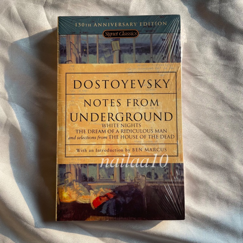 (Pre Order) Notes from Underground by Fyodor Dostoyevsky Penguin Books