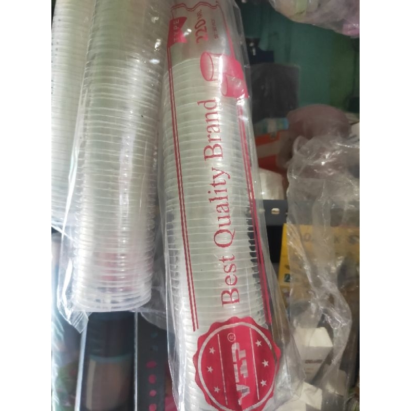 Gelas Cup Aqua / Gelas Cup Plastik 220 ml / Cup Gelas Kopi