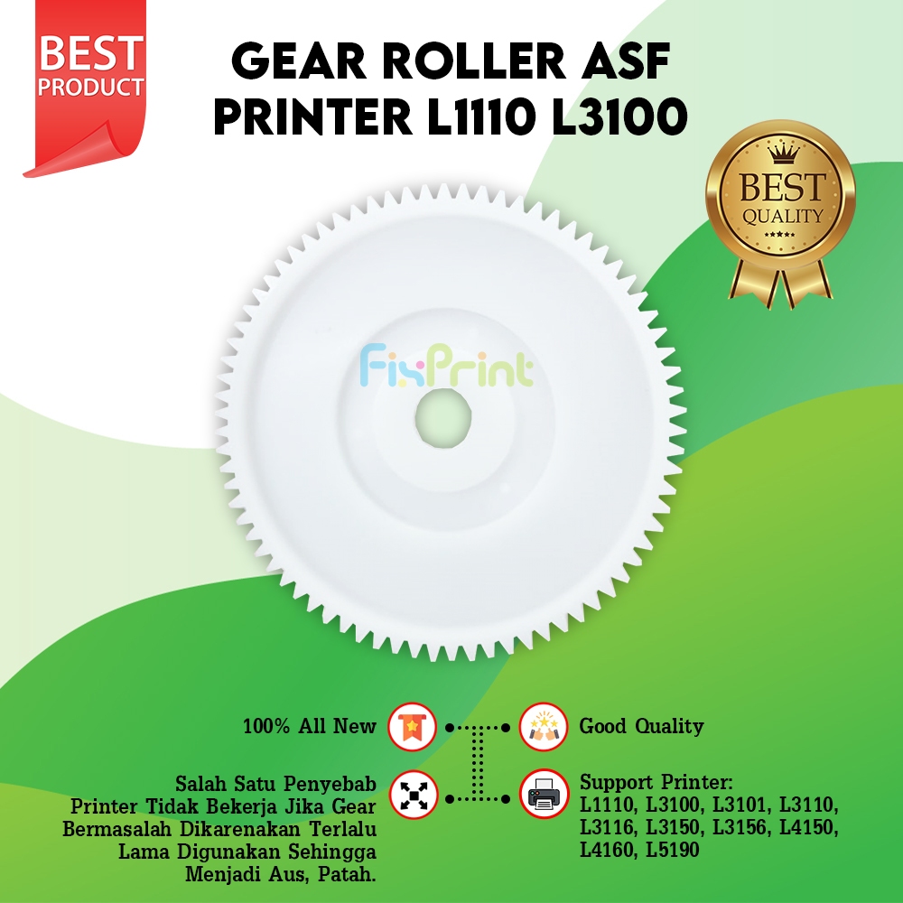 Gear Roller ASF L1110 L1210 L3110 L3210 Gigi gir Printer Epson New