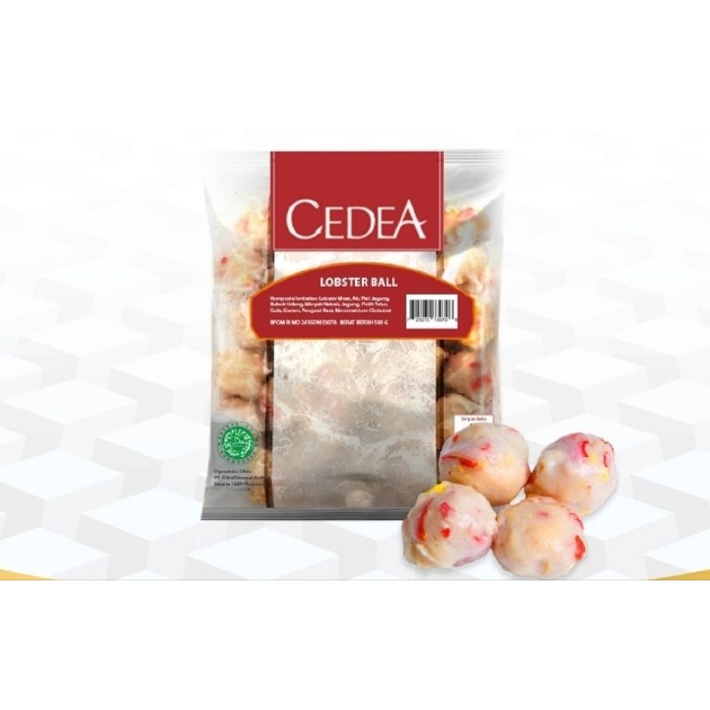 

Cedea Premium Bakso Lobster | Berat 500gr