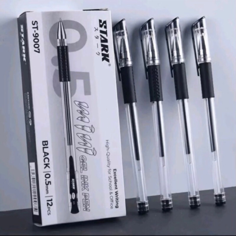 

Pulpen Gel Stark st-9007 0.55mm (1pack/12pcs)