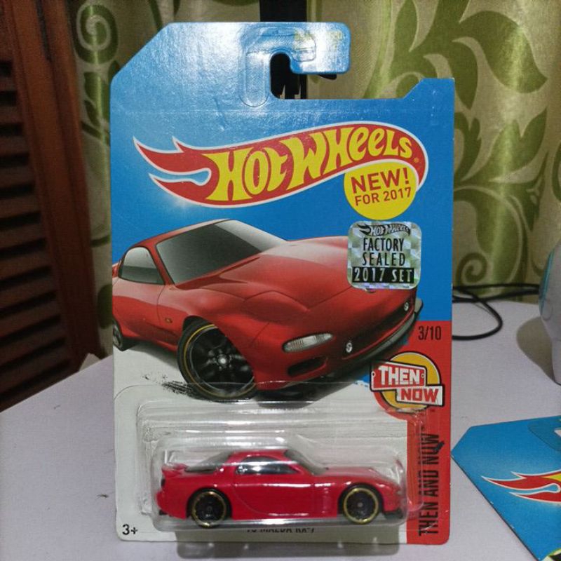 Hotwheels 95 Mazda RX 7 merah Factory Sealed