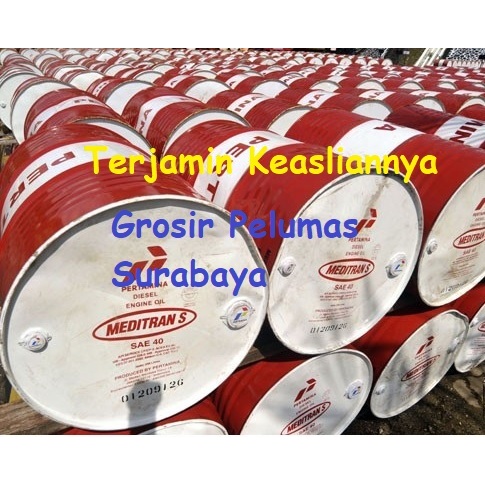 ORIGINAL Pertamina Meditran S 40 S40 sae 40 diesel engine oil drum 209ltr