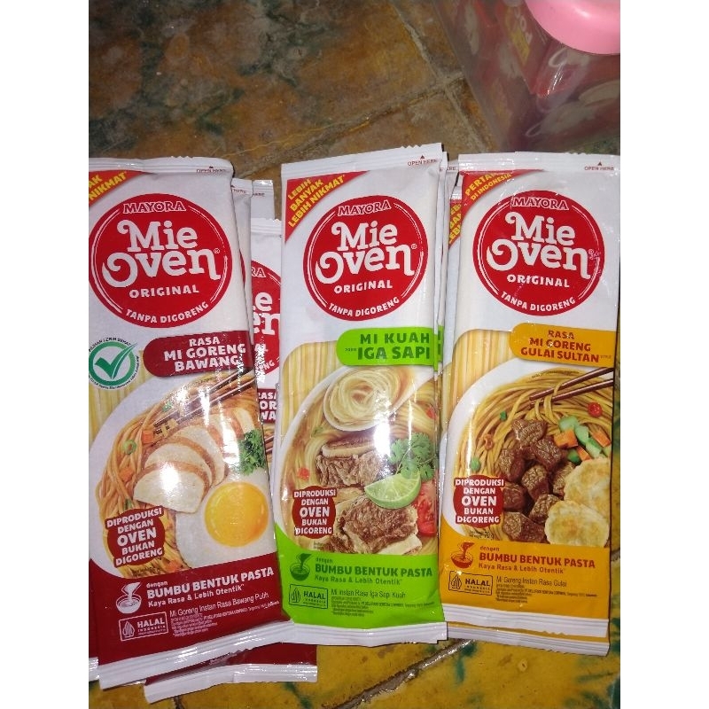 

mie oven original tanpa digoreng