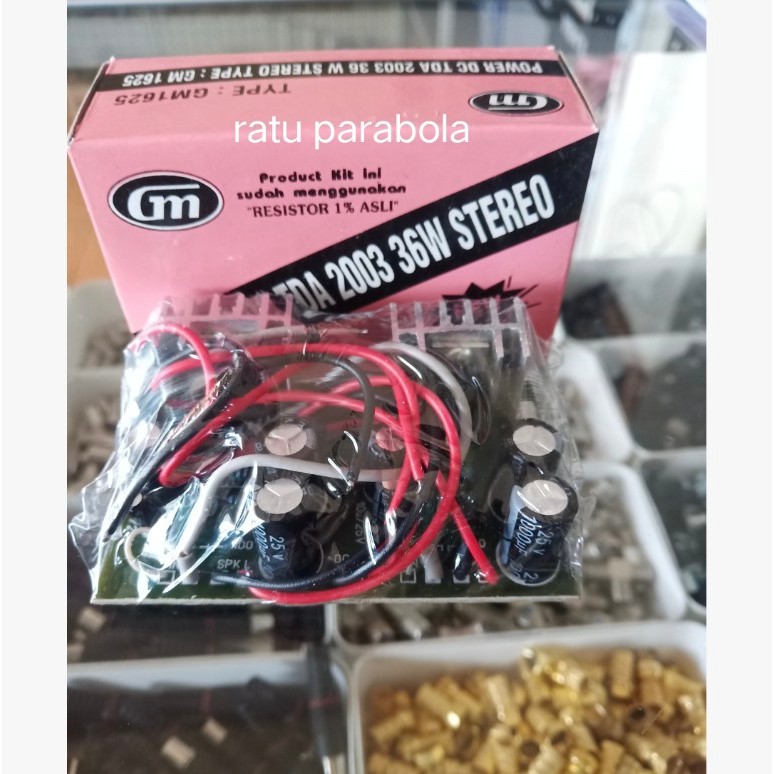 Kit power DC TDA 2003 36W stereo GM 1625