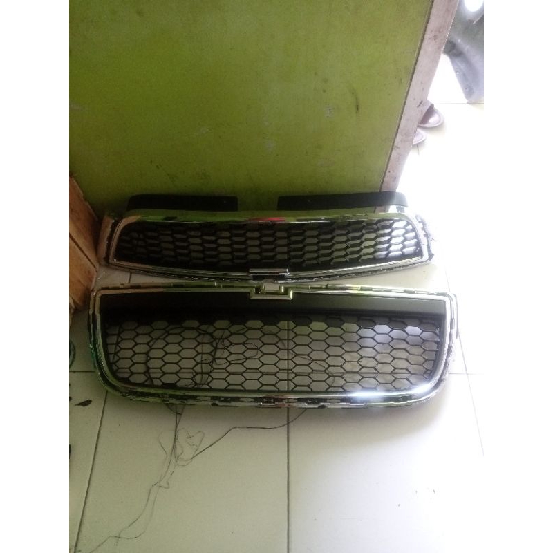 grill chevrolet captiva 2013