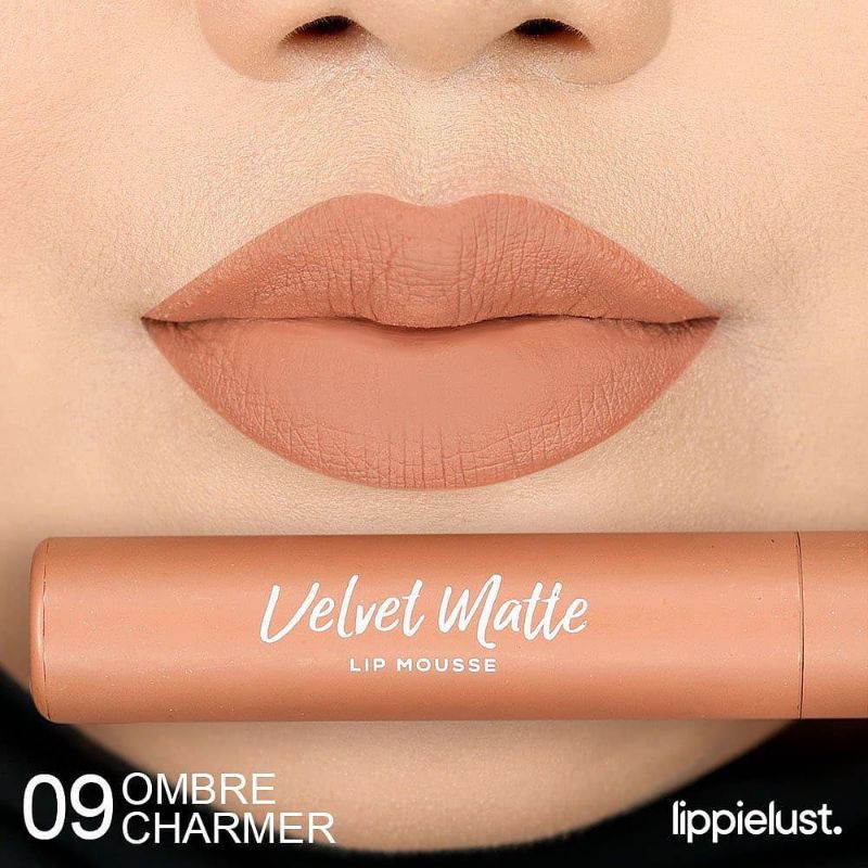 Wardah Colorfit Velvet Matte Lip Mousse 09 Ombre Charmer