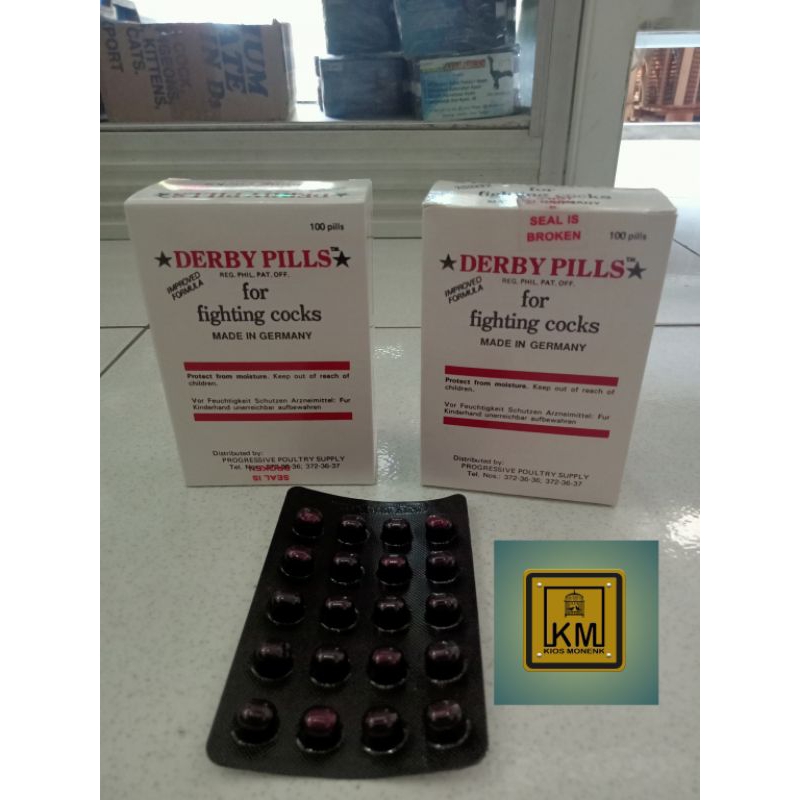 Derby Pill Doping ayam 1 strip 20 tablet