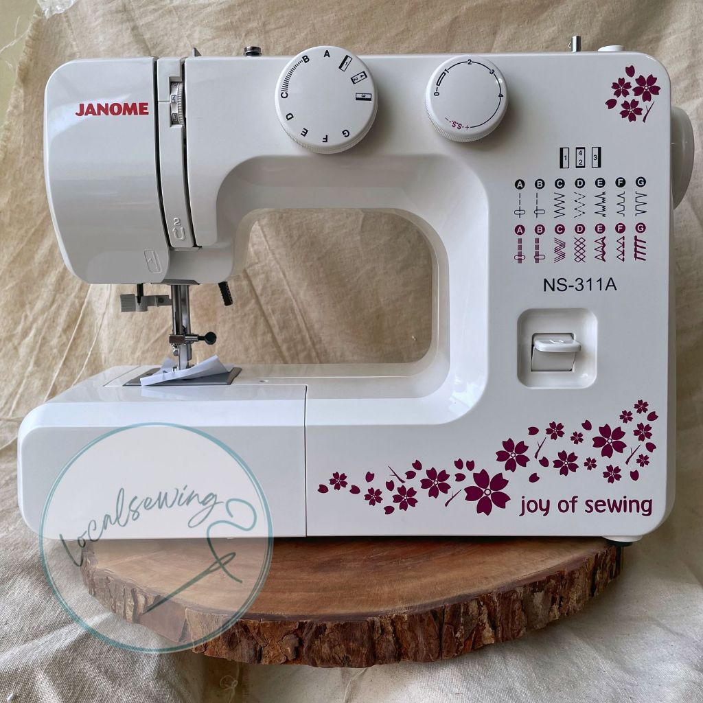 Janome NS-311A Mesin Jahit Portable / Mesin Jahit Portabel Janome NS-311A