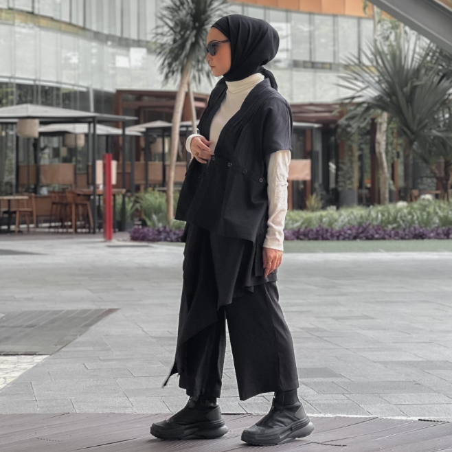 TUNIQUE X SORAYA ULFA | CHIO OUTER | Outer | Rompi | Outer Wanita | Outer Tunik | Tunik