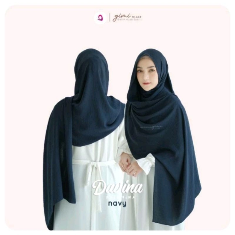 PASHMINA JUMBO DAVINA GIMI HIJAB