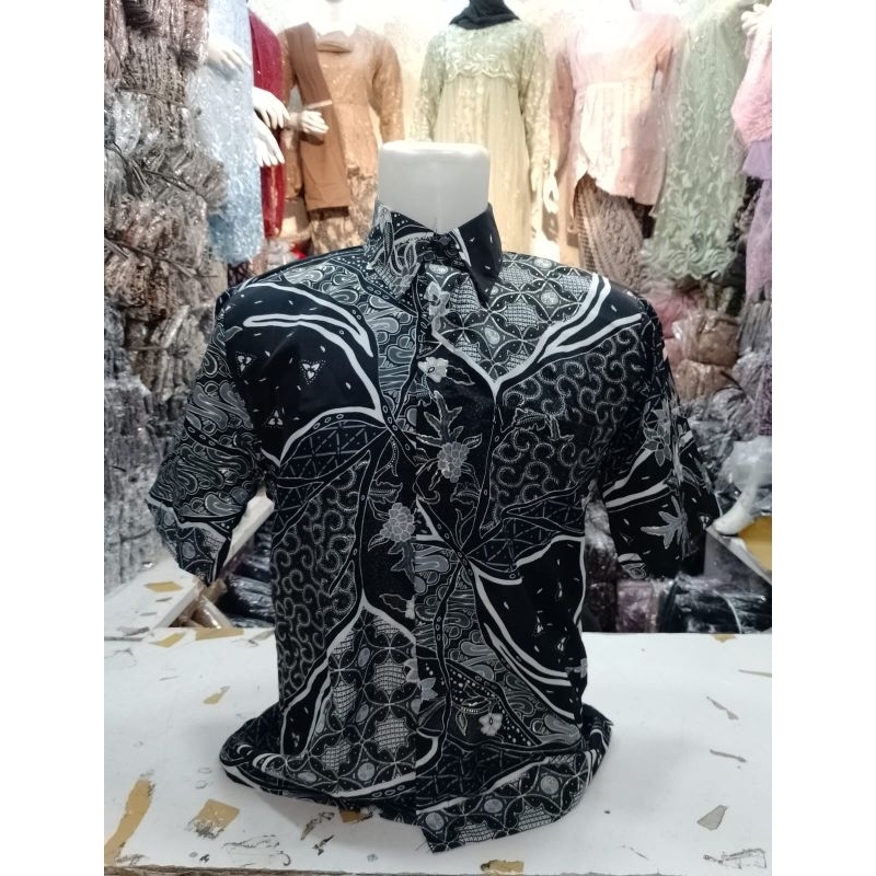 COD//KEMEJA BATIK//KEMEJA BATIK LENGAN PENDEK//KEMEJA BATIK COUPLE HITAM, PUTIH//TERLARIS