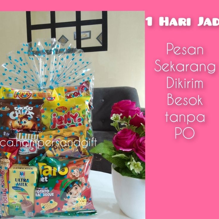 

XC26619 hampers ulang tahun anak paket Snack ulang tahun Snack ulang tahun anak hadiah anak perempuan