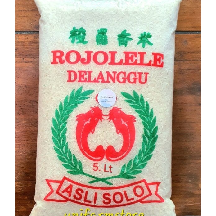 

C6369 Beras Rojolele Delanggu 5 LITER EKONOMIS