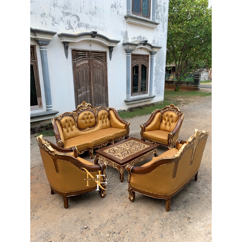 set kursi tamu ganesha set kursi tamu ganesha kerang set kursi tamu kayu jati set kursi tamu mewah