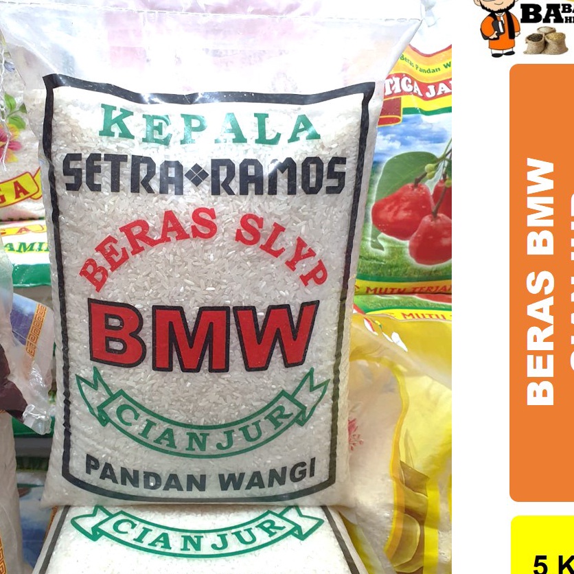 

V44859 BERAS CIANJUR CAP BMW 5KG1KG15KG2KG25KG