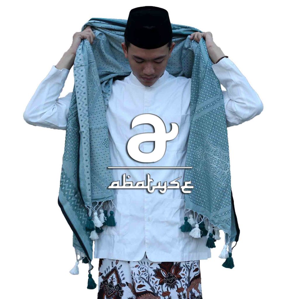 Sorban Wadimor Jaguar Kualitas Bagus, Sorban Wadimor Black White, Sorban Haji, Sorban Premium 3