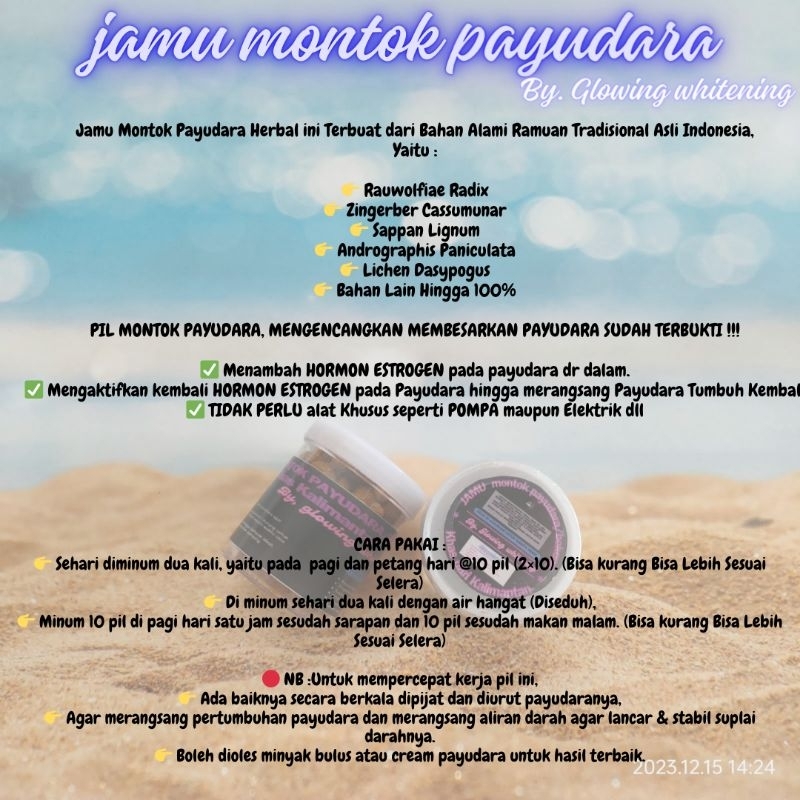 jamu montok payudara besar ampuh/terlaris dan termurah
