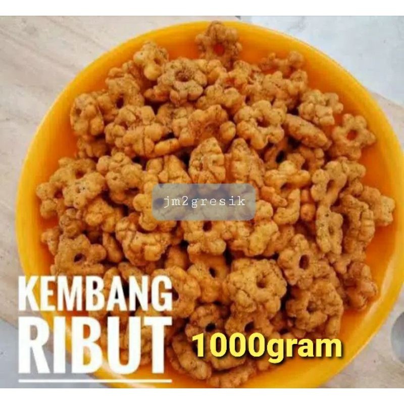 

ribut snack kembang ribut 1kg