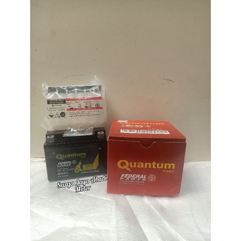 Aki Kering Honda Beat GTZ5S Federal Quantum