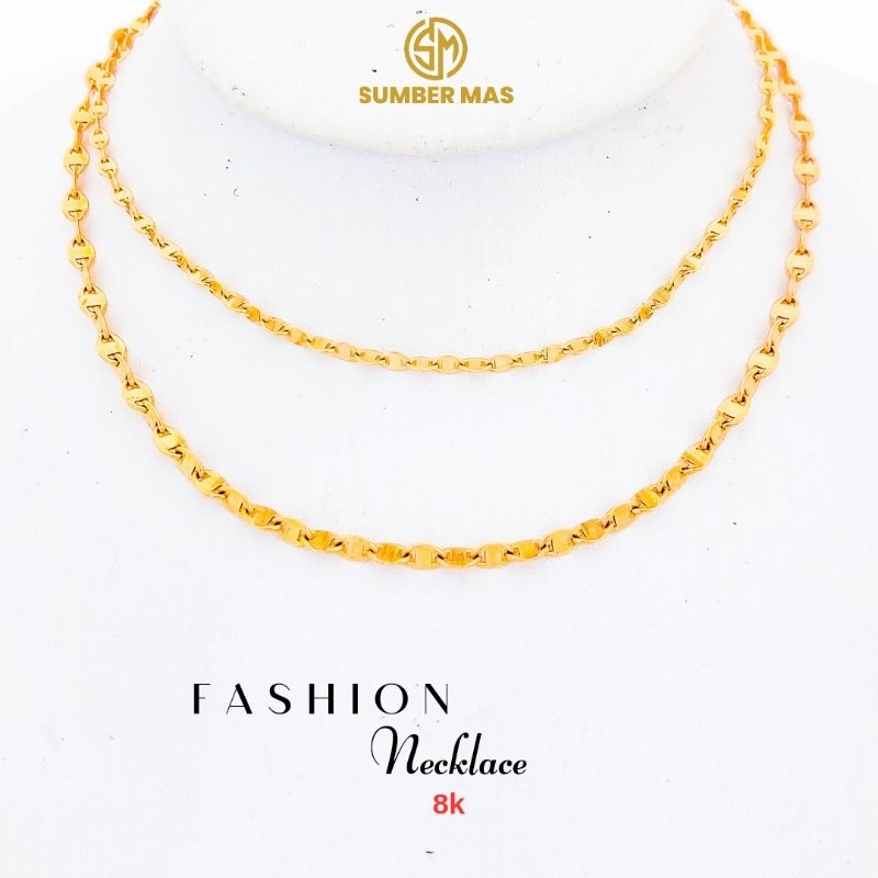 KALUNG TOSCANO EMAS FASHION 8K - SUMBER MAS