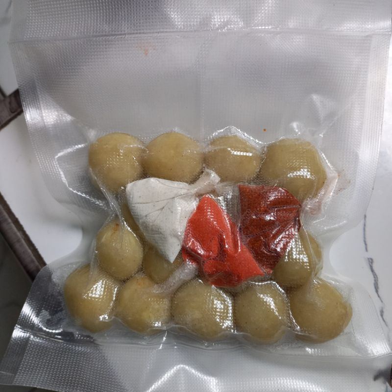 

cimol isi ayam suwir