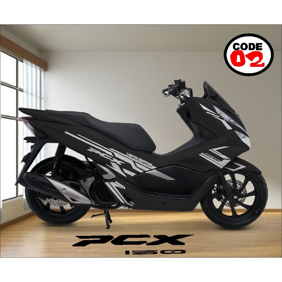 cutting sticker honda pcx,CUTTING STICKER MOTOR HONDA PCX 150 K.02