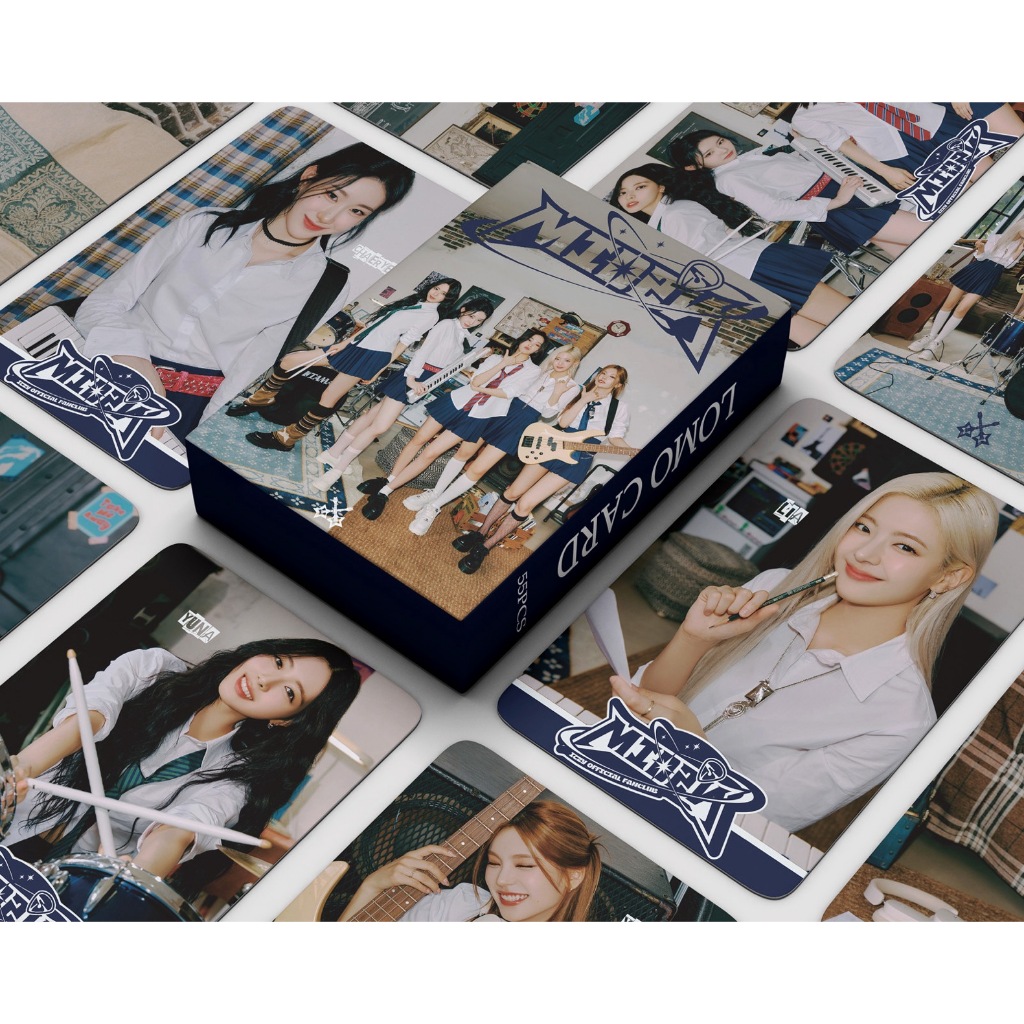 [kstuffind] ITZY FANCLUB PHOTOCARD LOMO CARD PHOTO KARTU FOTO PC MIDZY MURAH 54 PCS 54PCS