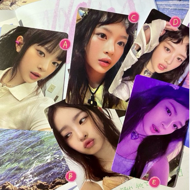 PHOTOCARD NEWJEANS PC PHAM HANNI GET UP ALBUM NJ