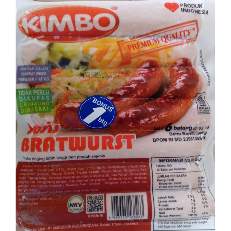 

sosis kimbo jumbo original isi (6+1)