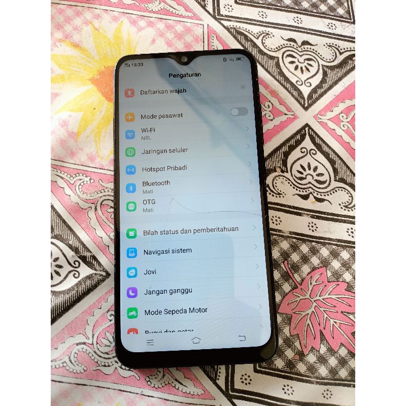 Handphone hp bekas vivo y91c 2/32 gb 4g normal second murah siap pakai