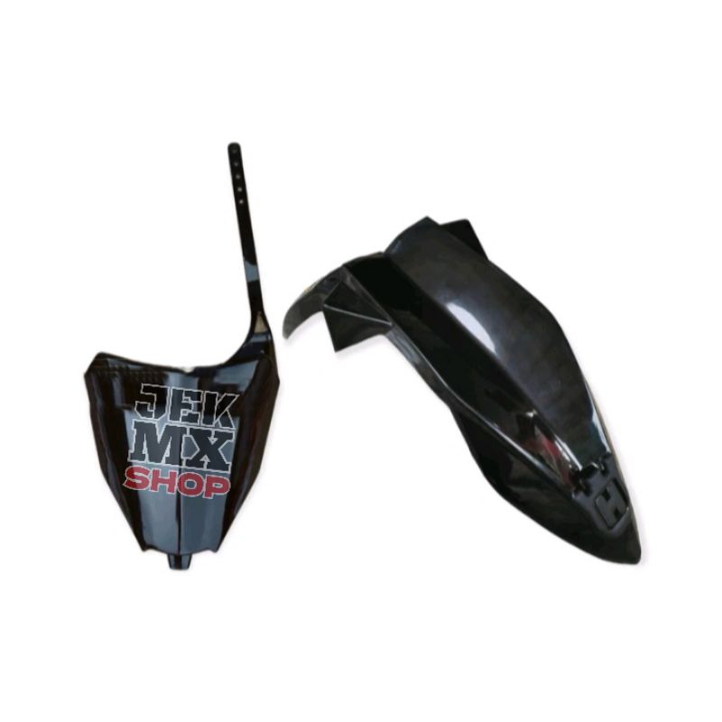 spakbor depan hisqvarna cr65 dan papan nomor crf 250 universal Supermoto klx BF