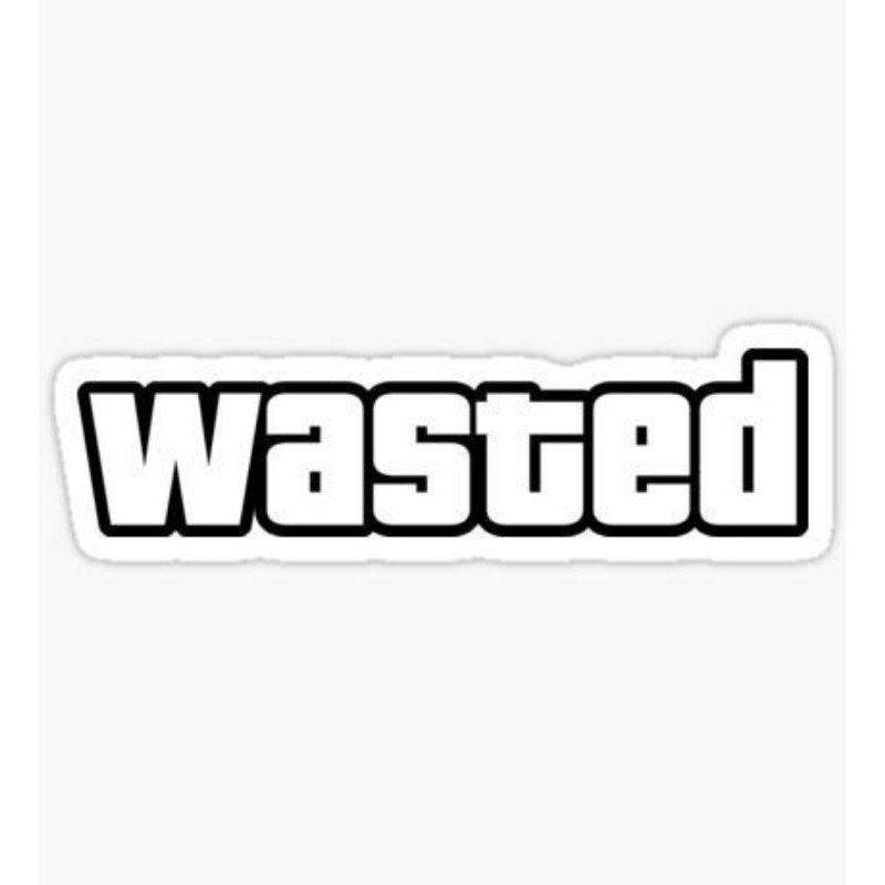 

STIKER GRAFTAC - SERIES WASTED - STIKER AESTHETIC LAPTOP, AKSESORIS HP, HIASAN TUMBLER