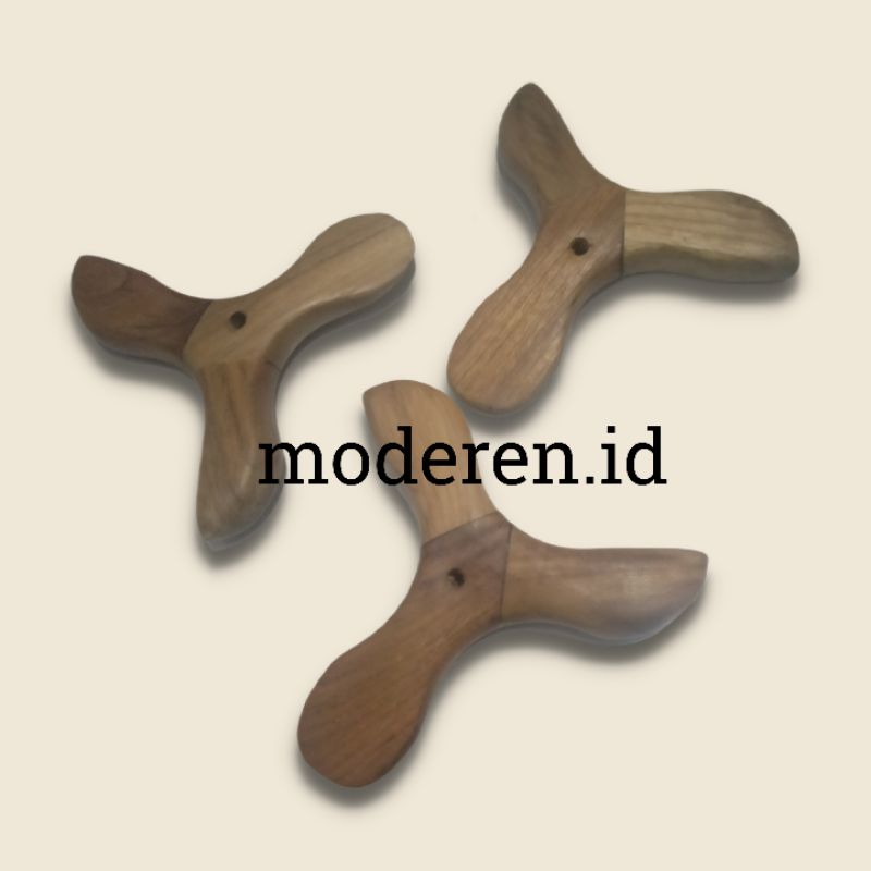 alat pijat segitiga / alat pijat kayu / pijat tradisional