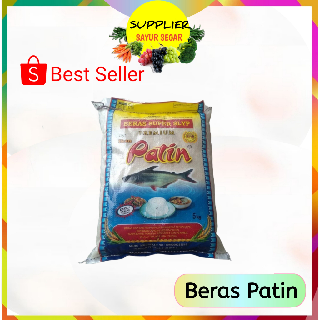 

Beras Patin 5 Kg - Sembako Palembang