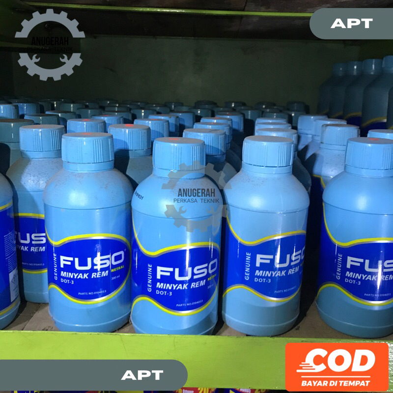 Minyak Rem Netral Fuso DOT 3 Brake Fluid Fuso DOT 3