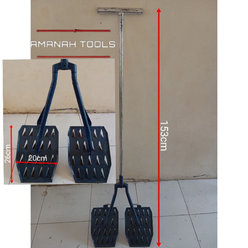 Osrok padi dobel//Sorok padi dobel ukuran 20cm