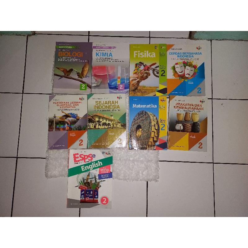 buku erlangga kelas 11 SMA/MAN mipa ipa kurikulum 13 buku bekas erlangga