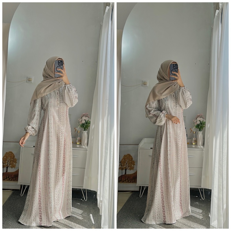 Korean Dress Wanita // Dress Korean Style Hijab // Dress Wanita