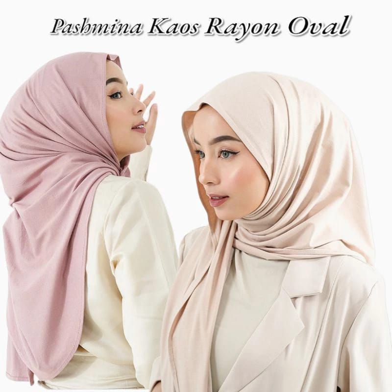 Pashmina Rayon Oval Shawl