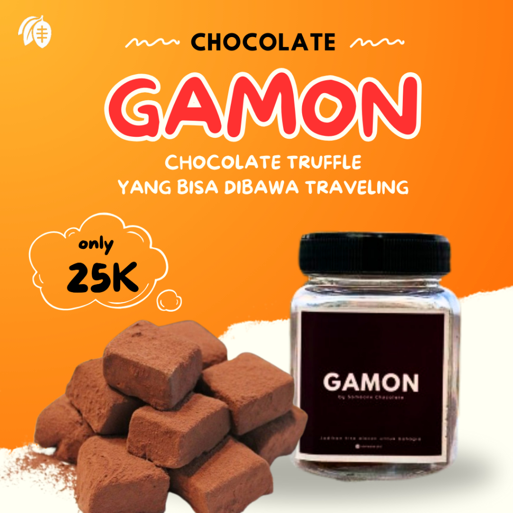 

COKLAT TRUFFLE MINI GAMON | SOMEONE CHOCOLATE
