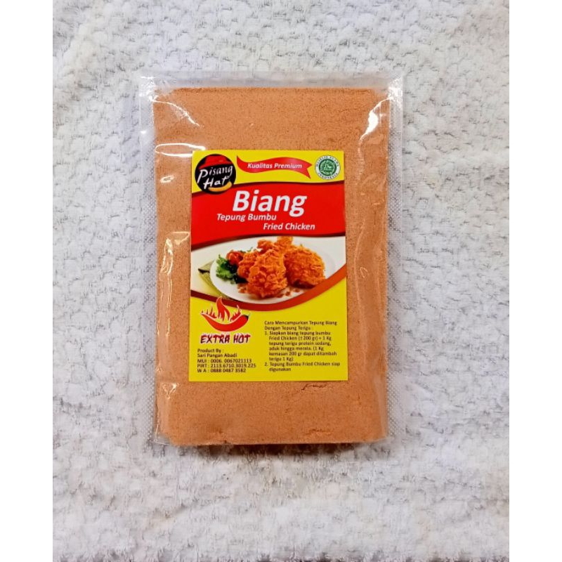 

biang tepung bumbu EXTRA HOT ayam goreng fried chicken 250gr