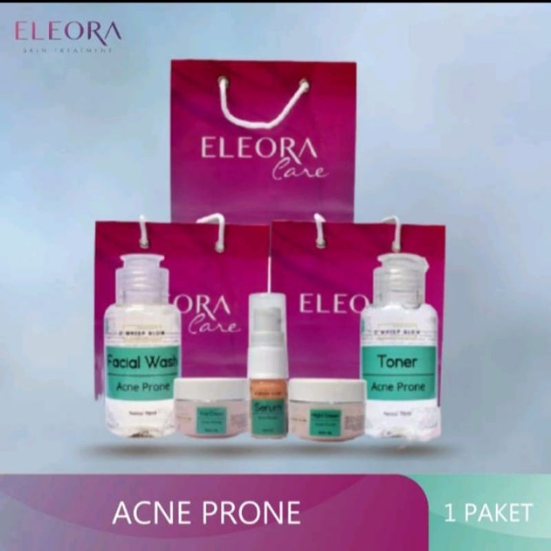Paket Jerawat Ampuh Eleora Acne Prone Original