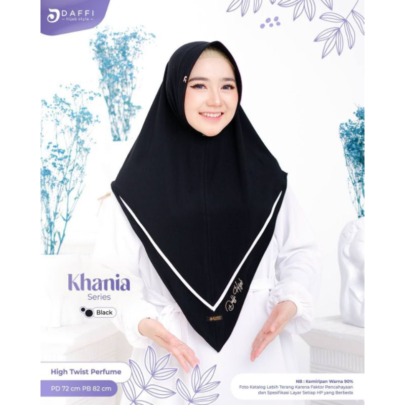 DAFFI - khania series - khania daffi - daffi khania - hijab daffi - hijab instan