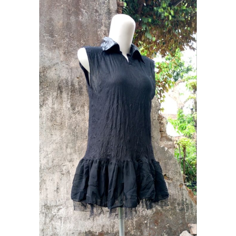INNER DRESS HITAM
