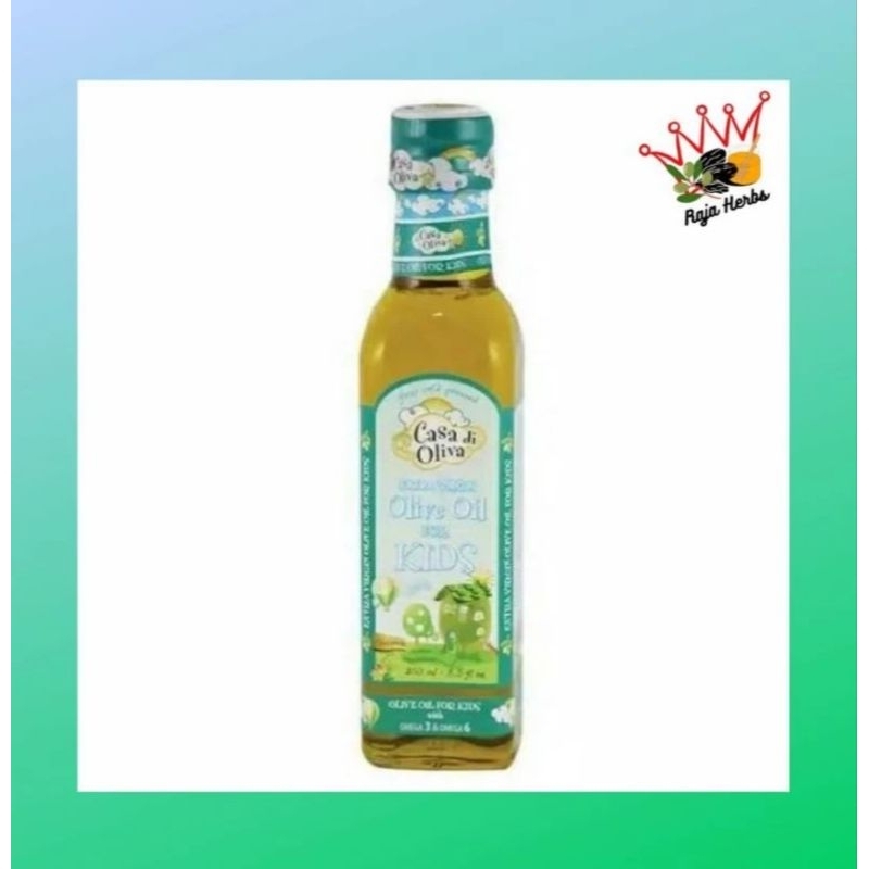 

Casa Di Olivia Olive Oil For Kids 250ml HALAL | Minyak Zaitun For Kids