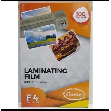 

(PAK) Plastik Laminating F4 100 Micron AMANDA100 Micron