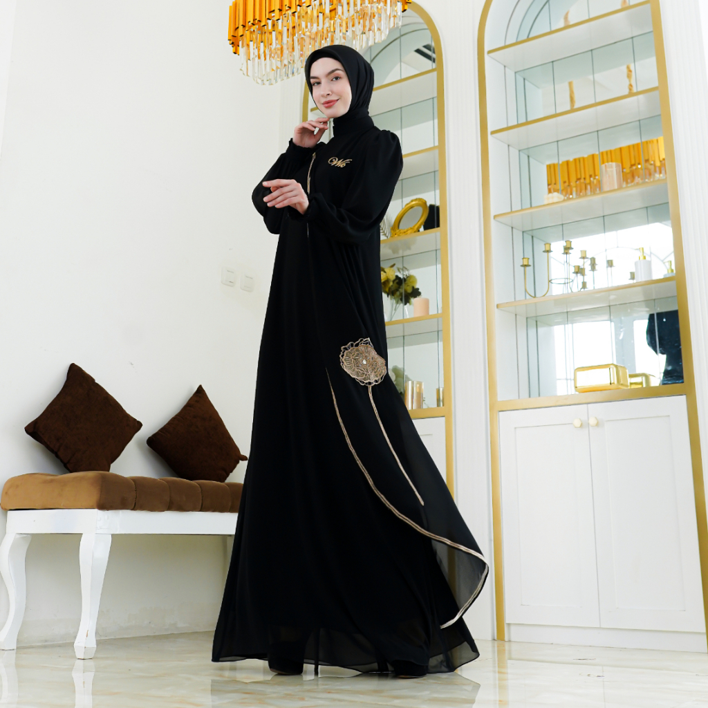 Baju Gamis Samantha Dress Only by Wwiek Muslimah