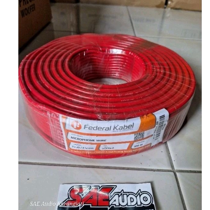 Kabel Mic Streo Federal 100meter